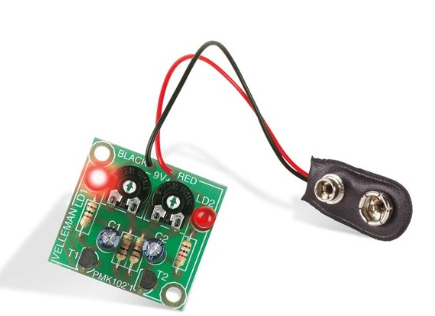 Kit Didático Flip-Flop Regulável c/ LEDs - WHADDA