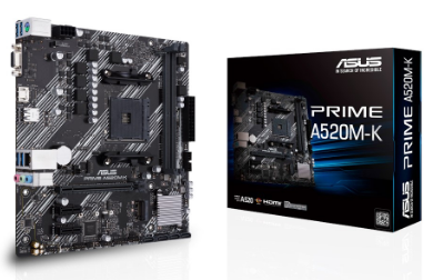 Motherboard Micro-ATX Asus A520M-K