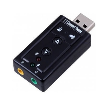 Placa de Som Externa USB - EWENT