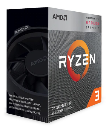 Processador Ryzen 3 3200G Quad-Core 3.6GHz c/ Turbo 3.9GHz SktAM4 - AMD