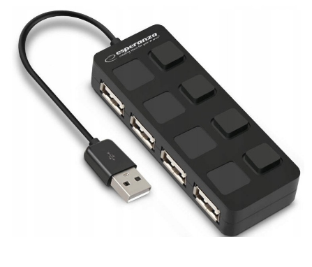 HUB 4 Portas USB 2.0 - ESPERANZA