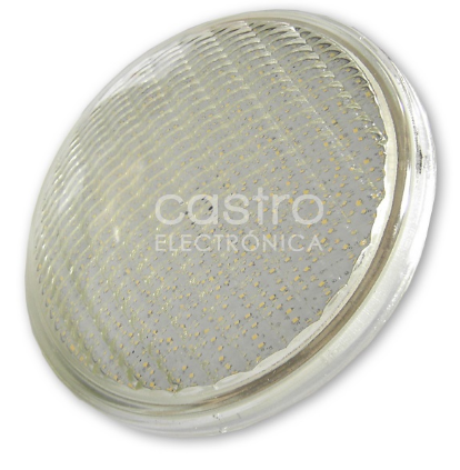 Lampada LED PAR56 p/ Piscina 12VAC 35W IP68 3100K 3500Lm