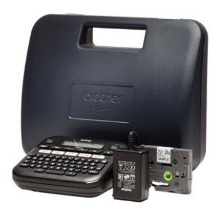 Impressora de Etiquetas PT-D210VP 180 x 180 DPI QWERTY (Preto) - BROTHER