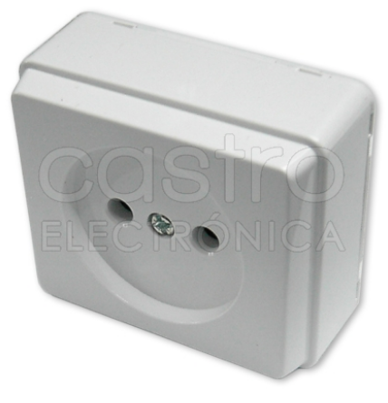 Tomada Exterior Quadrada 16A 250V - EFAPEL