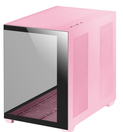 Caixa E-ATX MCV4 XXL Vidro Temperado (Rosa) - MARS GAMING