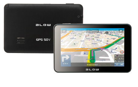 GPS de Navegação TFT 5" EUROPA - BLOW