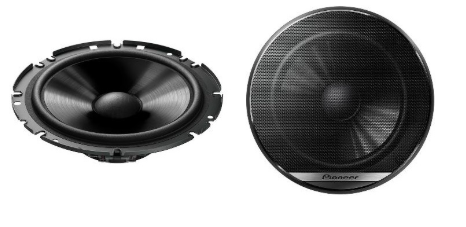 Colunas Auto de 2 Vias Separadas 6,5" 300W (Preto) - PIONEER