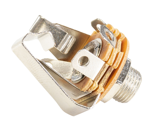 Ficha Jack Painel Femea 6,3mm Stereo - Circ. Fechado