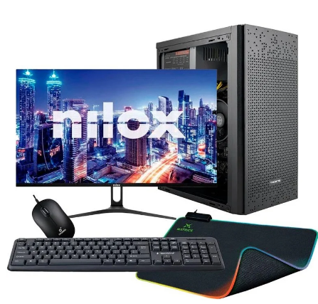 Bundle Computador PC-NOVA + Monitor FHD 75Hz + Teclado/Rato + Tapete RGB