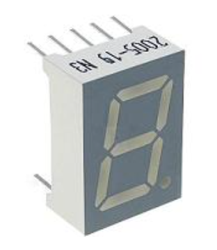 Display 7 Segmentos Cátodo Comum 13mm - Verde