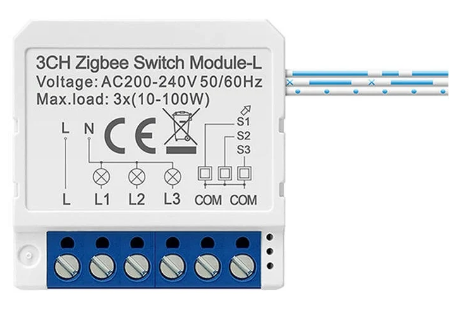 Módulo de Interruptor Inteligente ZigBee LZWSM16-W3 - AVATTO