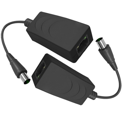 Extensor de IP por Cabo Coaxial