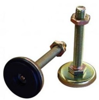 Pé c/ Altura Ajustável p/ Armários Bastidores - CROMAD