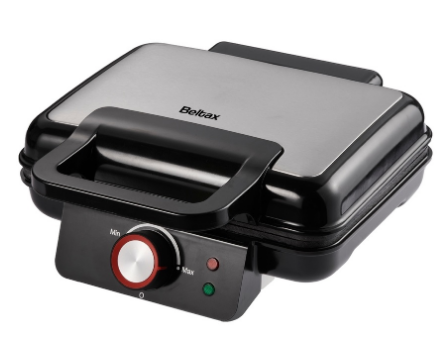 Máquina de Waffles 1200W (Inox) - BELTAX