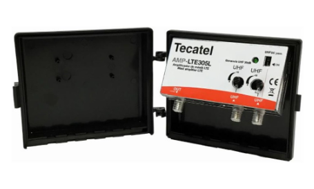 Amplificador de Mastro 2x UHF LTE (5G) - TECATEL