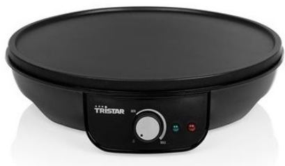 Máquina de Crepes 30cm 1000W (Preto) - TRISTAR