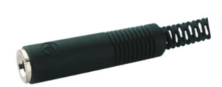 Ficha Jack 6,3mm Fêmea Mono