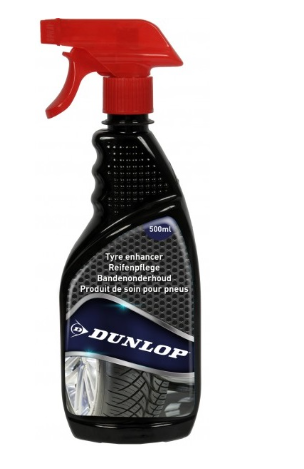 Spray Limpeza AUTO Pneus (500ml) - DUNLOP