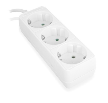 Extensão Tripla 3 Tomadas (Branco) - EWENT
