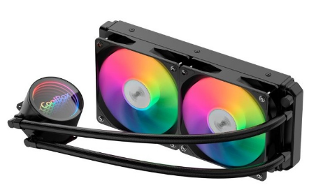 Water Cooler CPU Infinite Liquid 240 ARGB 120mm (Preto) - COOLBOX