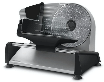 Fiambreira 180W (Aço Inoxidável) RocknCut Twin - CECOTEC 02307