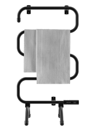 Toalheiro Elétrico ReadyWarm 5000 Towel Radiador (Preto) - CECOTEC