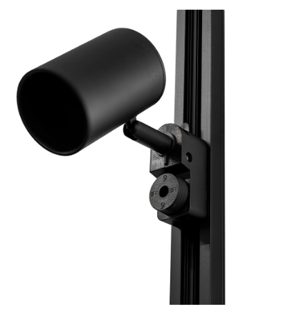 Projector LED p/ Track Light 2 Vias GU10 (Preto)