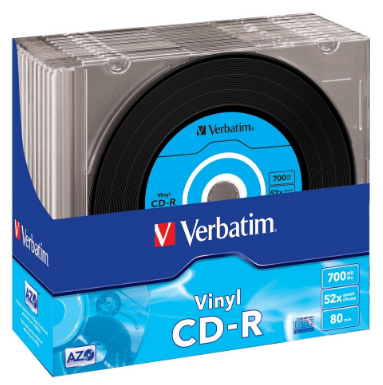 Pack 10x CD-R 700 MB AZO Data Vinyl - VERBATIM