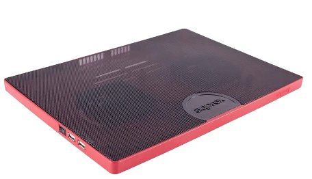 Base de Refrigeração p/ Portáteis até 15.4" (Preto/Vermelho) - APPROX