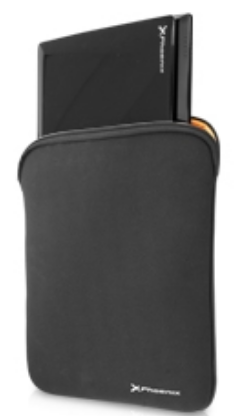 Mala De Espuma p/ Portátil Até 10" (Preto) - PHOENIX