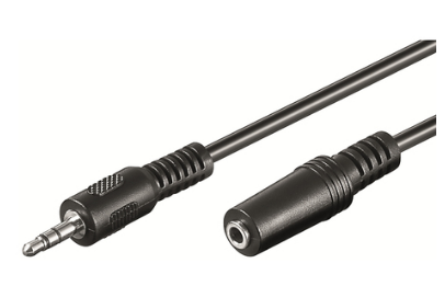 Cabo Jack 3.5mm Macho - Jack 3.5mm Fêmea (3 mts) - EWENT