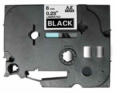 Cinta Rotuladora Generica Brother TZE-315 (Branco/Preto)