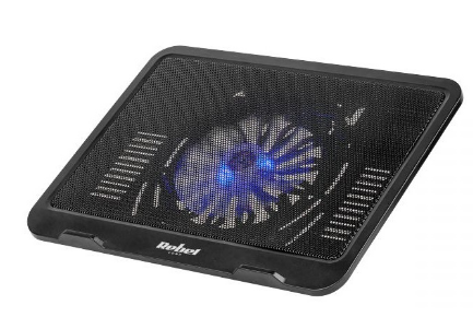 Base de Refrigeração LED p/ Portátil 10~14" (Preto) - REBEL