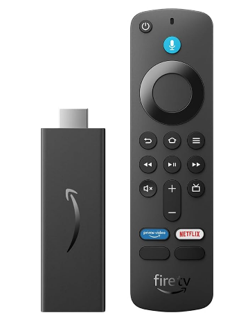 Reprodutor Multimédia B0CQMWQDH4 Fire TV Stick HDMI Full HD 2024 Fire OS (Preto) - AMAZON