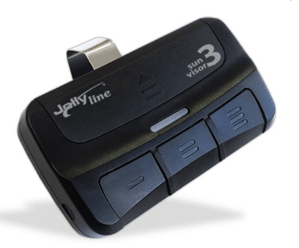 Comando Controlador Multi-Frequência 3 Canais p/ Veículos - JollyLine