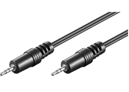 Cabo Jack 2,5mm M. Stereo + Jack 2,5mm M. Stereo (1,5 mts)