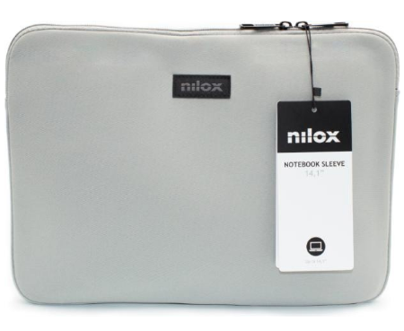 Mala p/ Portátil 14.1" (Cinzento) - NILOX