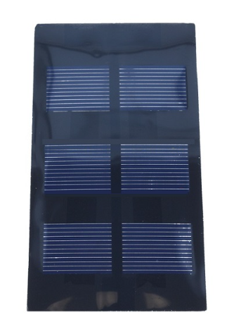 Painel Fotovoltaico 0,525W 350mA / 1,5V (62 x 120mm)
