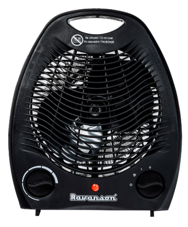 Termoventilador FH-105B 2000W (Preto) - RAVANSON
