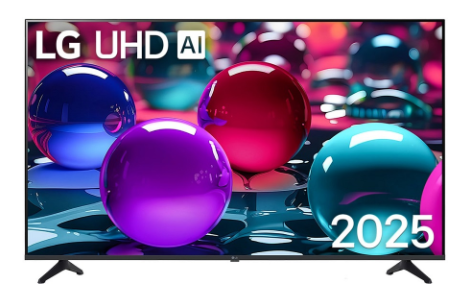 Smart TV LED 43" UA73 4K UHD AI (Preto) - LG