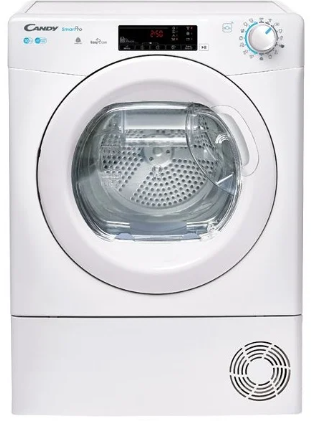 Máquina de Secar Roupa CSOE C10TE-S 10Kg Wi-Fi / Bluetooth Condensação (Branco) - CANDY