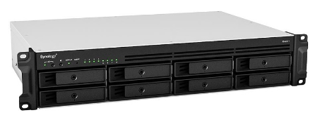 Servidor NAS e de Armazenamento Rack 2U Ethernet LAN (Preto) - SYNOLOGY