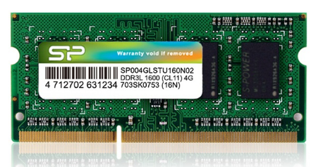 Memória RAM 4GB (1x4GB) DDR3L 1600 MHz - SILICON POWER