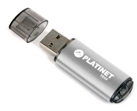 Pen Drive USB 16GB X-DEPO USB2.0 (Cinza) - PLATINET