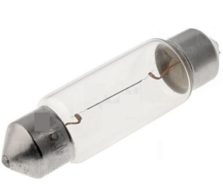 Lampada Festoon S7 6V 3W (Ø8x39mm)