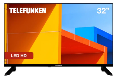 TV DLED 32" 32DTH625 HD (Preto) - TELEFUNKEN
