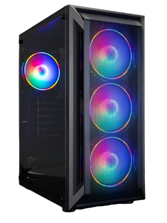 Caixa de PC Gaming Ragnärok Midi Tower (Preto) - TooQ