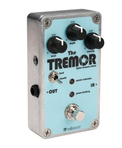 Kit Pedal "THE TREMOR" - Efeito Tremolo Óptico