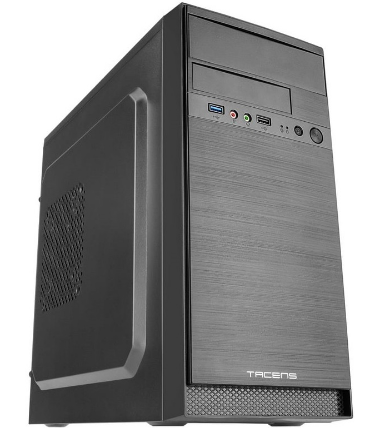 Caixa de PC Micro-ATX Anima AC4 USB 3.0 (Preto) - TACENS