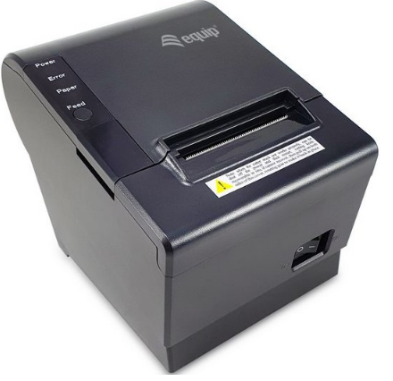 Impressora Térmica de Recibos POS c/ USB / Gaveta de Dinheiro - EQUIP